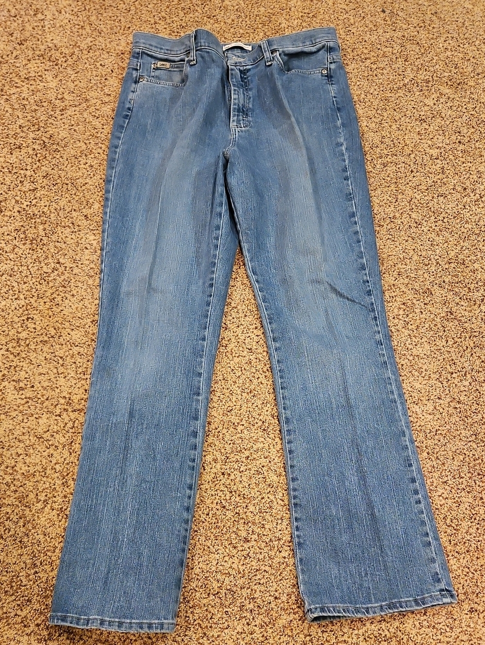 Lee Relaxed Bootcut Jeans - Light Blue